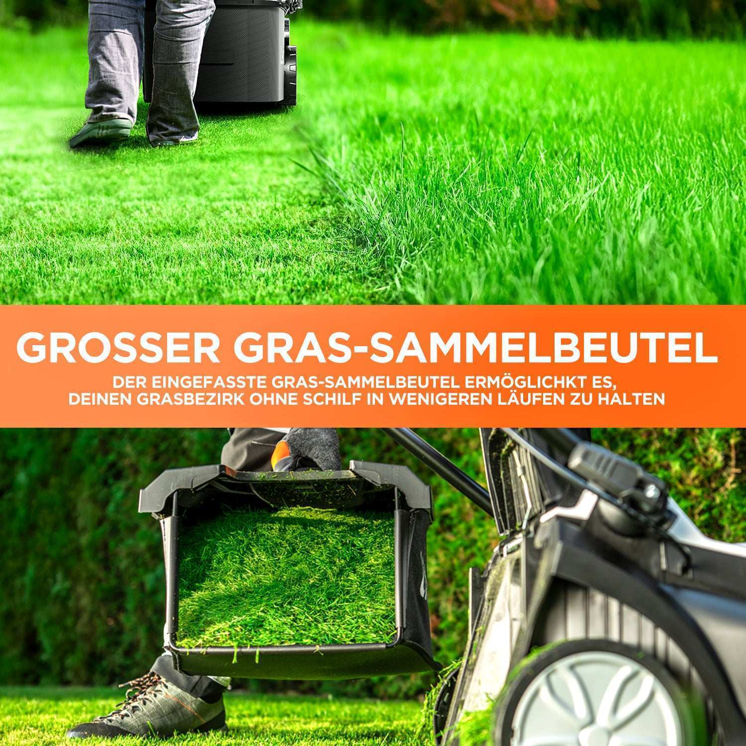 2025 U20 2 �� 20V 43 cm Borstelloze Zelfrijdende Grasmaaier | Inclusief 2 �� 4,0 Ah Accu��s | Moeiteloos maaien van oppervlakten tot 500 m2