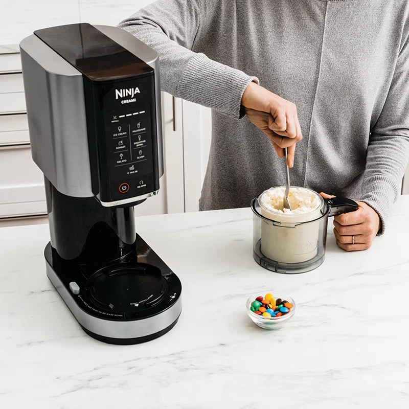 Ninja Creami Deluxe IJsmachine ?C Sorbet, Gelato, Bevroren Desserts