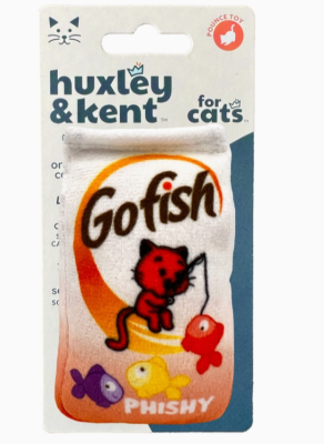 Huxley & Kent Go Fish Phishy Cat Toyl One Size