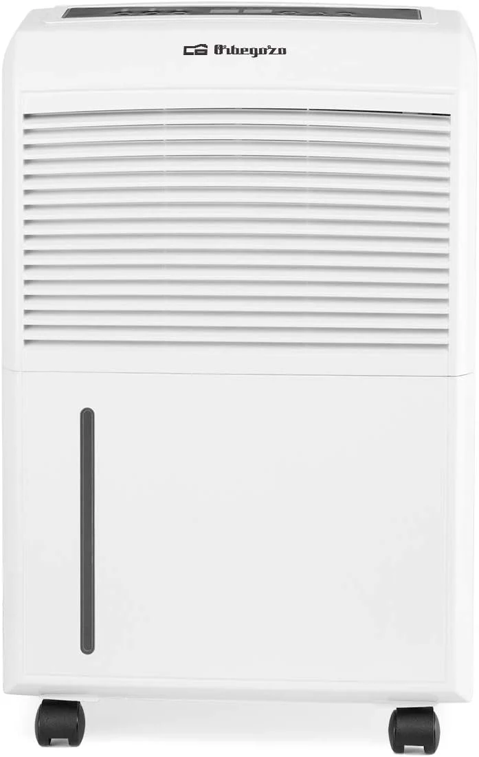 Orbegozo Dh 3000, deshumidificador Con Capacidad De Deshumidificación De 30L/Día, Refrigerante R290, Depósito 5,8 L, Área De Aplicación 120 M2, Sistema Anti-Congelación, 495 W, 2 velocidades