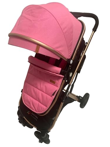 PASSEGGINO/CARROZZINA PIEGHEVOLE 2in1 DOPPIO/GEMELLARE DUE BLU E ROSA BAMBINI : Amazon.it: Prima infanzia