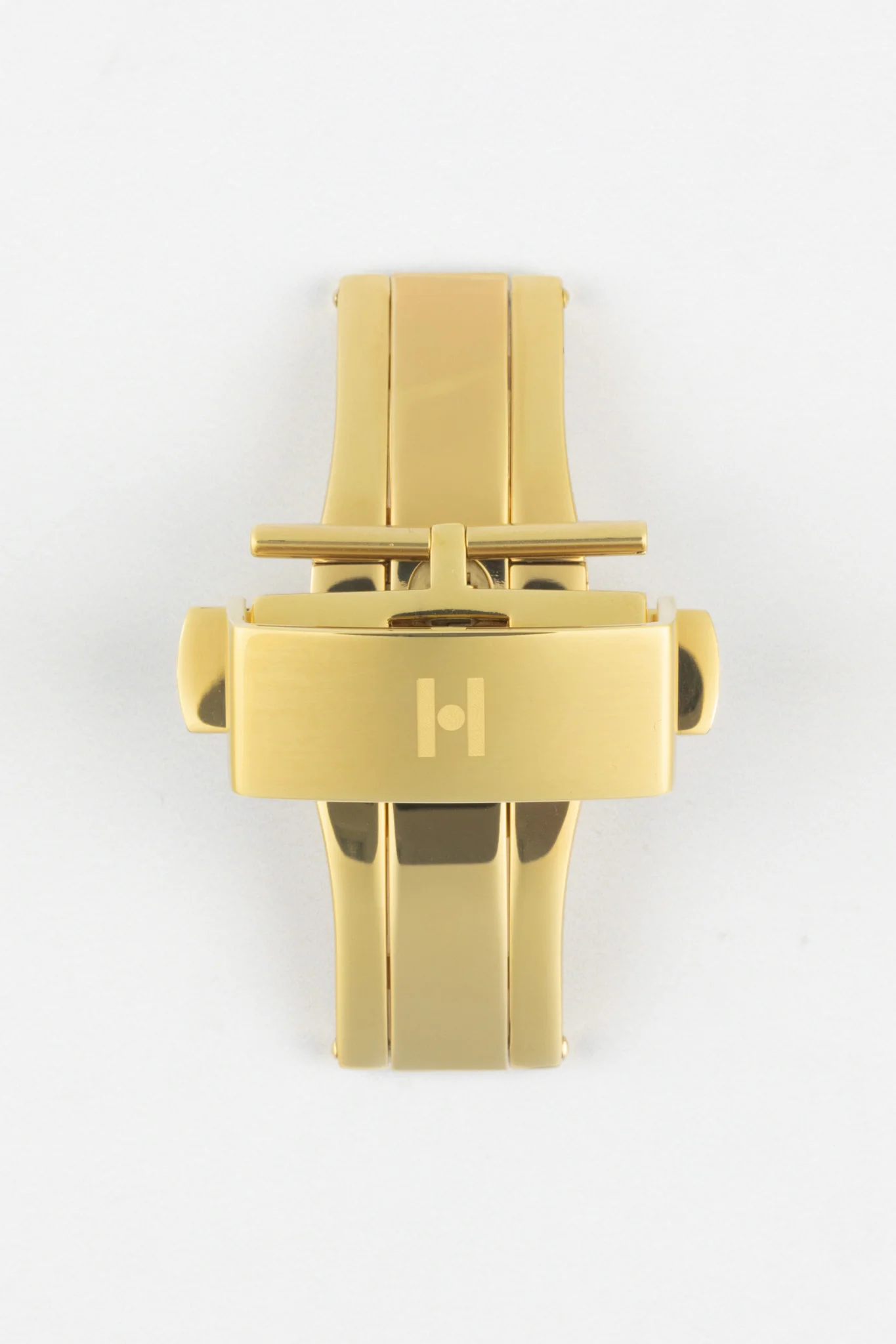 Hirsch PUSHER Deployment Clasp in GOLD
