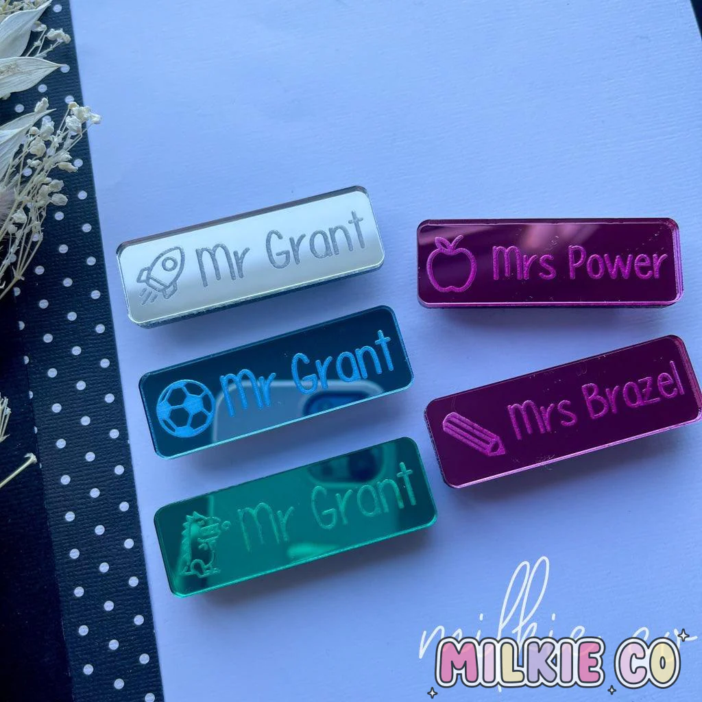 Name, Text & Picture Badges