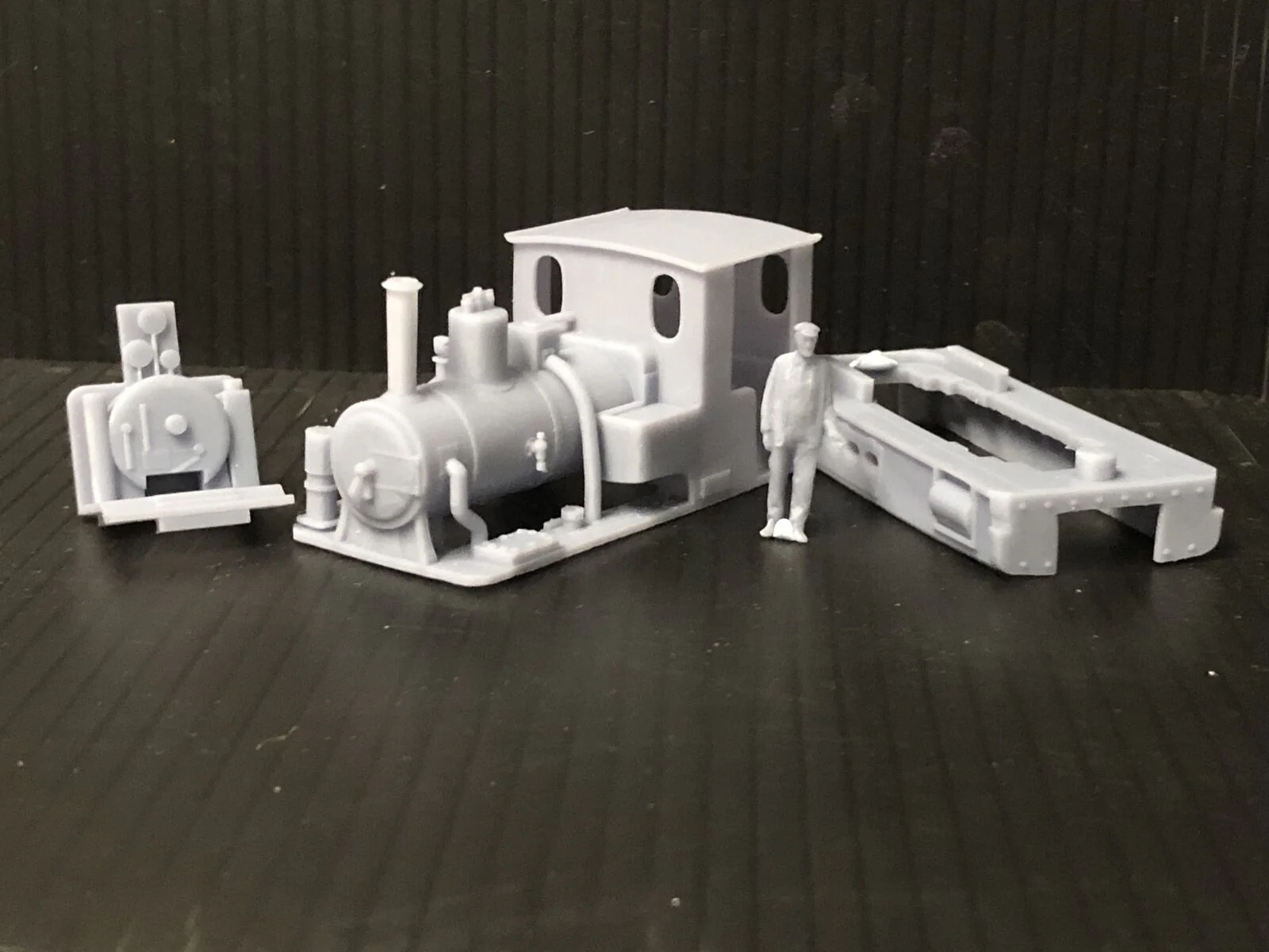 OO9/009 Andrew Barclay Douglas Steam Locomotive to fit a Kato chassis 11-110