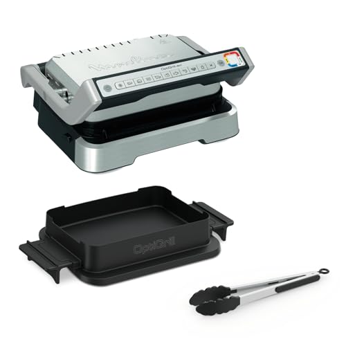 Moulinex Optigrill 4in1   Pinza, Barbecue e Forno in Unico Dispositivo, Ideale per Pasto Completo, Tecnologia Intelligente e 9 Programmi di Cottura Automatici, Piastre Antiaderenti, GI776D : Amazon.it: Casa e cucina