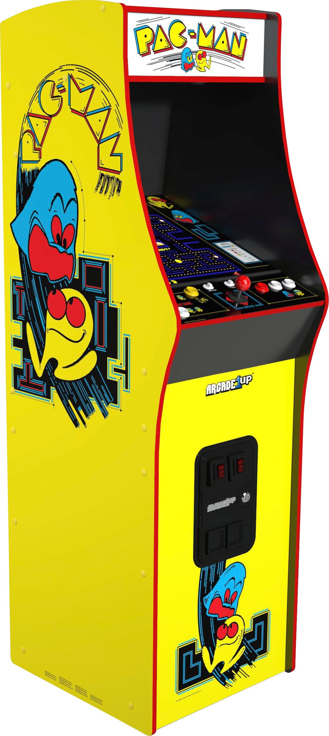 Arcade1Up - PAC-MAN Deluxe Arcade Machine - Yellow