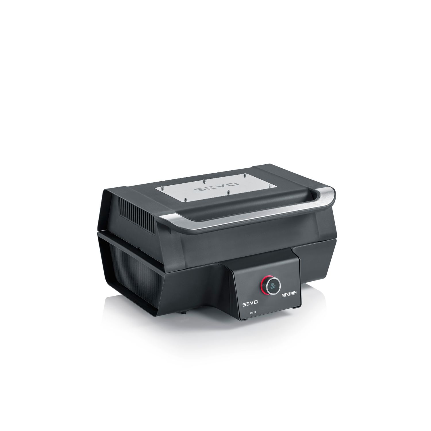 Grill elektryczny Severin Sevo GT Black Pg 8106 z cyfrowym wyświetlaczem OLED