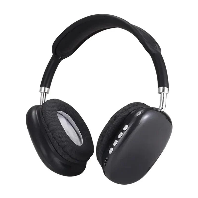 Bluetooth 5.0 Wireless Headphones Stereo Sound Headset with Mic & Noise Cancelling
