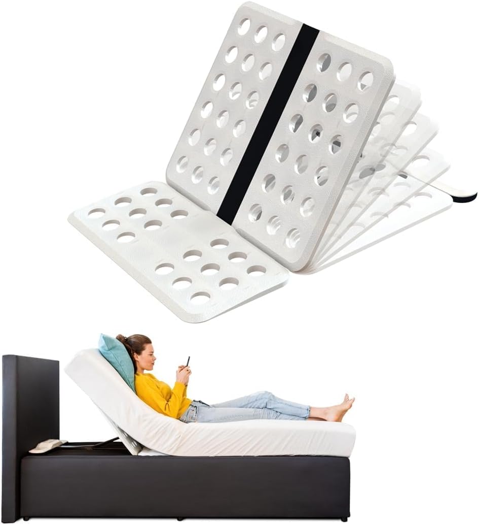 COSYLIFT Lattenrost Add-On, Boxspringbett Add-On - elektrisch Verstellbarer Lift für Lattenroste & Matratzen, für alle Betten & Boxspringbetten - mit Motor & Handschalter