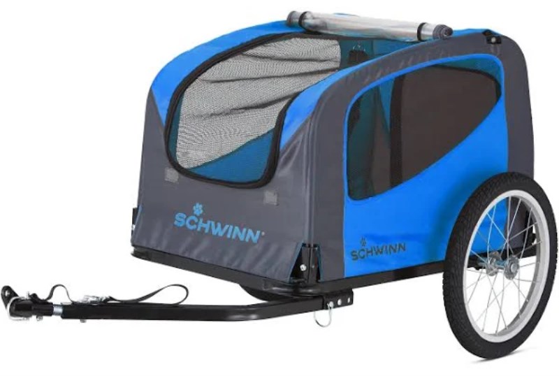 Schwinn Rascal Pet Trailer, Blue Grey