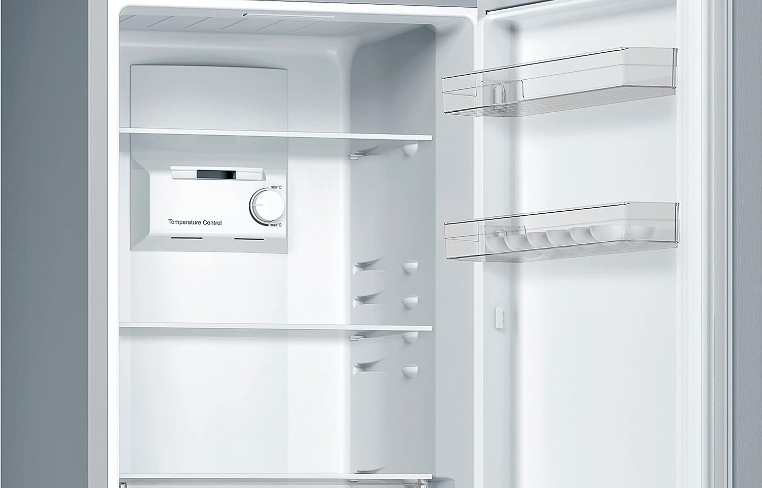 Bosch KGN33NLEB Série 2 Réfrigérateur combiné pose-libre - 282L - L 60cm x H 176cm - Inox