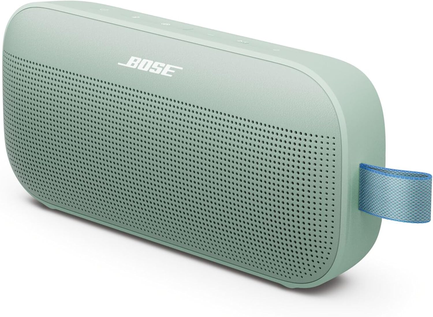 Bose SoundLink Flex Tragbarer Bluetooth-Lautsprecher (2. Gen.), Tragbarer Außen-Lautsprecher mit naturgetreuem Klang, bis zu 12 Stunden Akkulaufzeit, staubdicht und wasserdicht, Schwarz