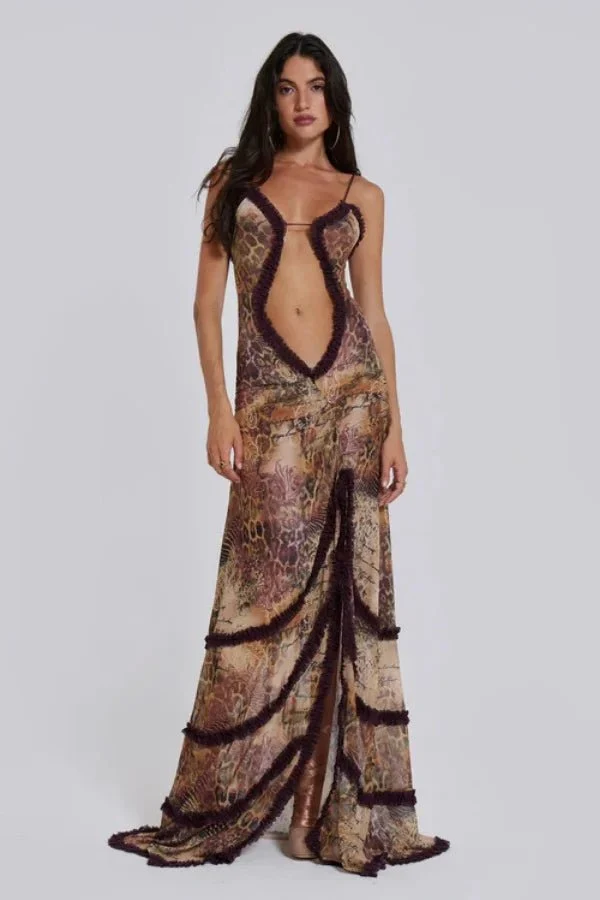 Sunset Glow Maxikleid