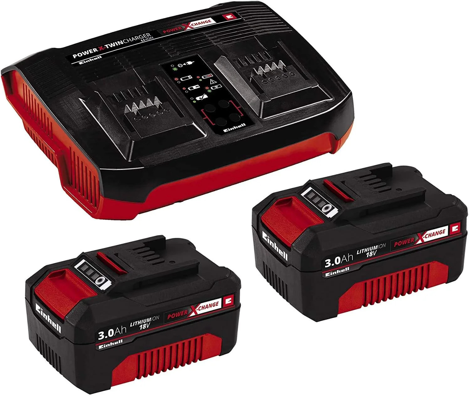 Einhell Accu-bladzuiger/-blazer GE-CL 36/230 Li E-Solo Power X-Change (Li-Ion, 18 volt, zuig-/blaasfunctie, turboschakelaar, incl. zuigbuis + blaasbuis, zonder accu en lader)