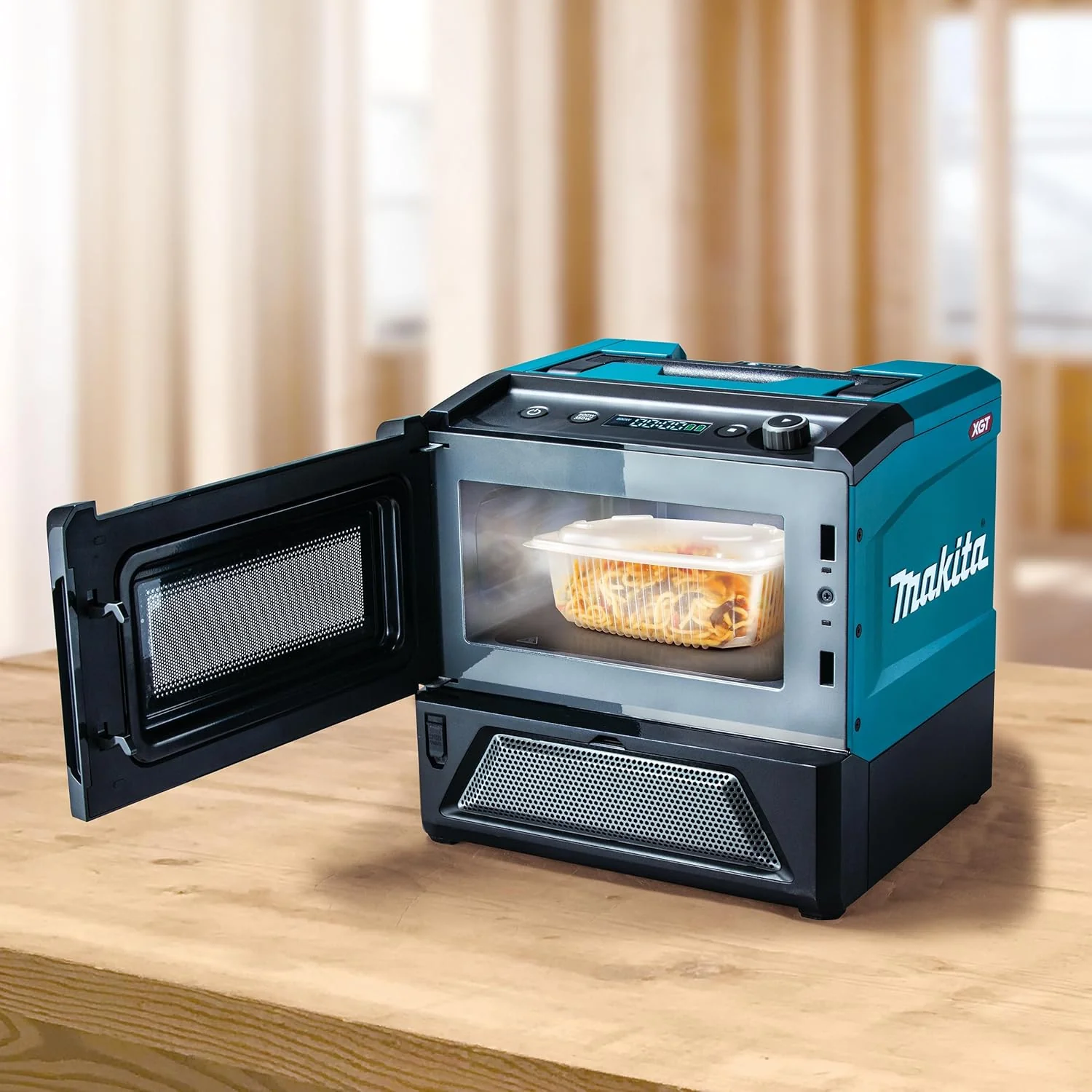 Makita MW001GZ Accu-magnetron 40V max. 350/500 W, 8 l (zonder accu, zonder lader)