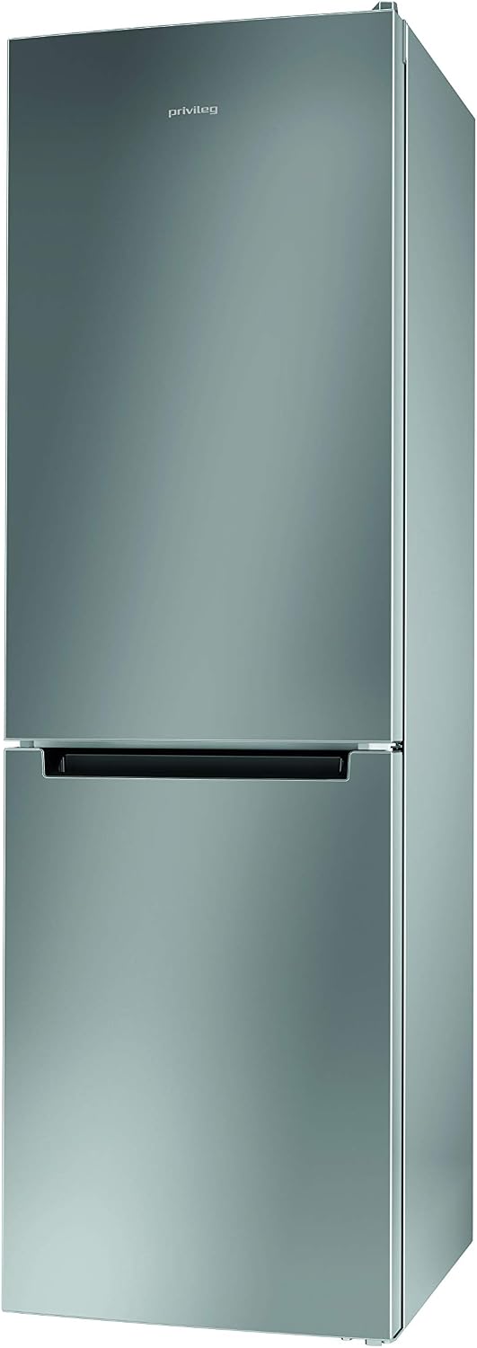 Privileg PRBN 486 EX Kühl-/Gefrier-Kombination /NoFrost /328L Gesamtnutzinhalt/ 98L Gefrieren/ 248 kWh Strom/Jahr /Elektronische Steuerung über LED Display / 4-Sterne Gefrierfach/silber