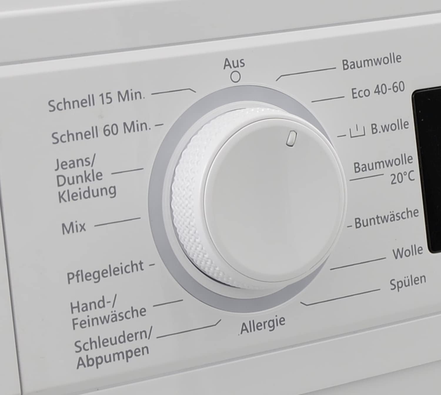 Telefunken W-01-52-W Waschmaschine (5 kg / 1000 U/Min) mit Mengenautomatik und Überlaufschutz / 15 Programme/Startzeitvorwahl/weiß