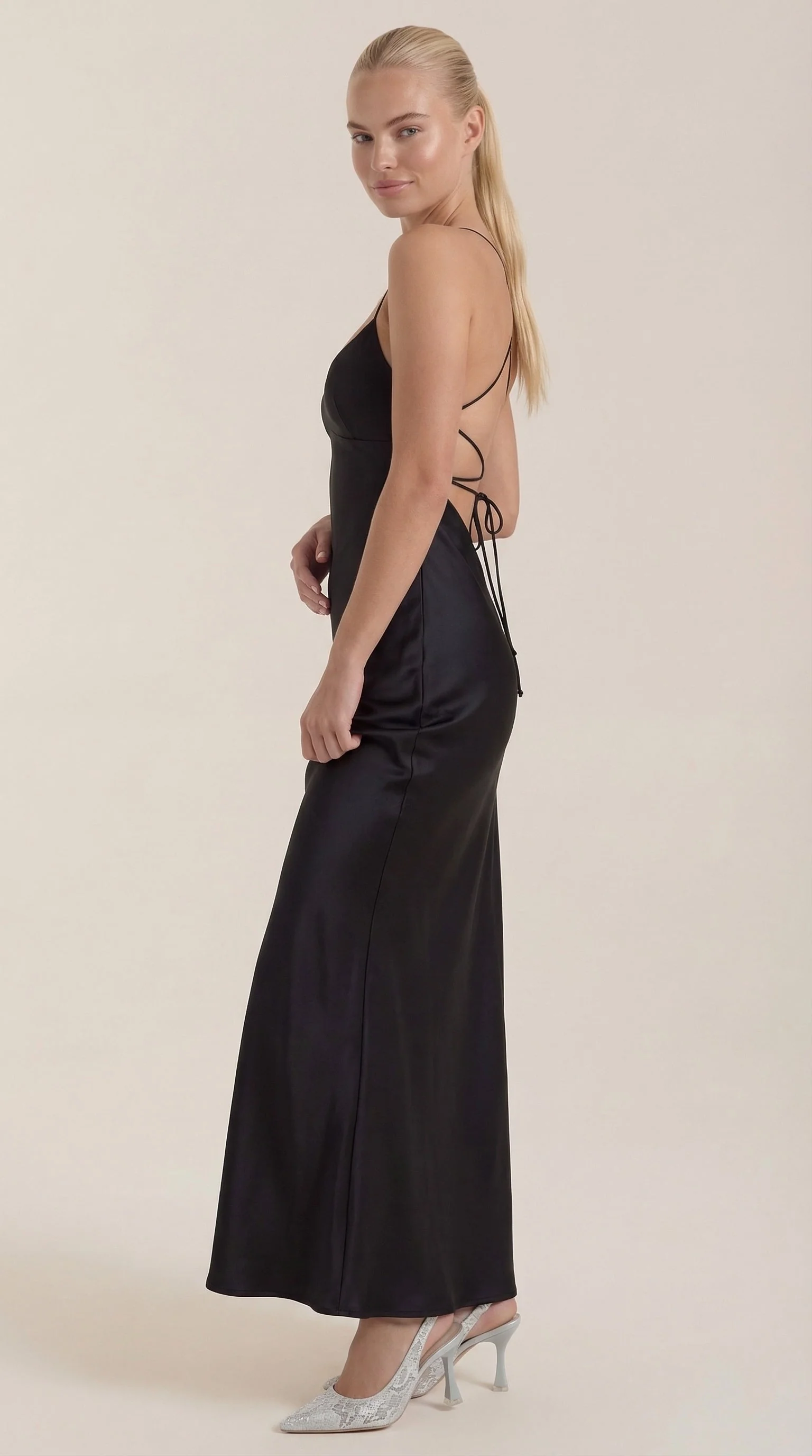 Slip-Maxikleid