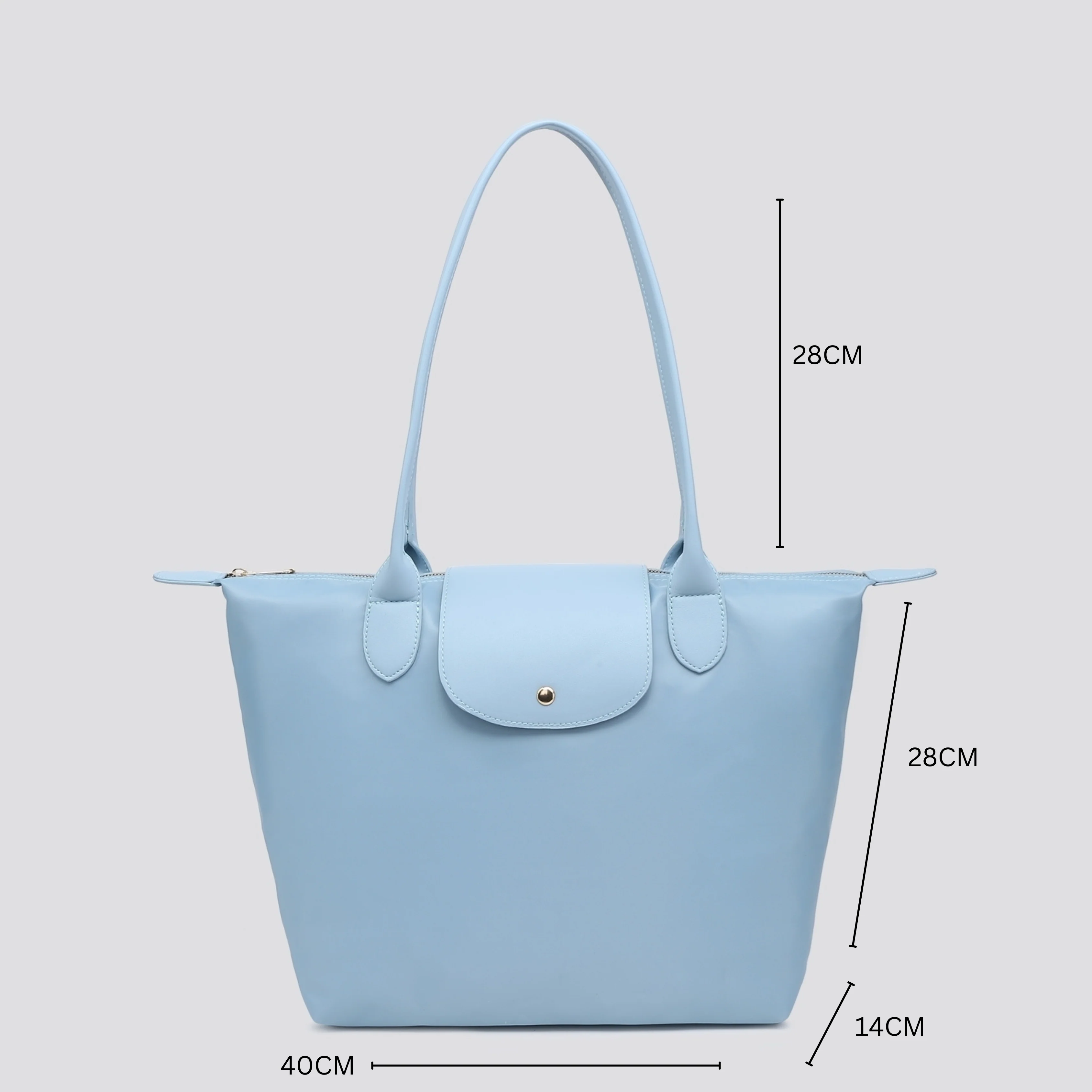 Light Tote Bag | Egg Blue