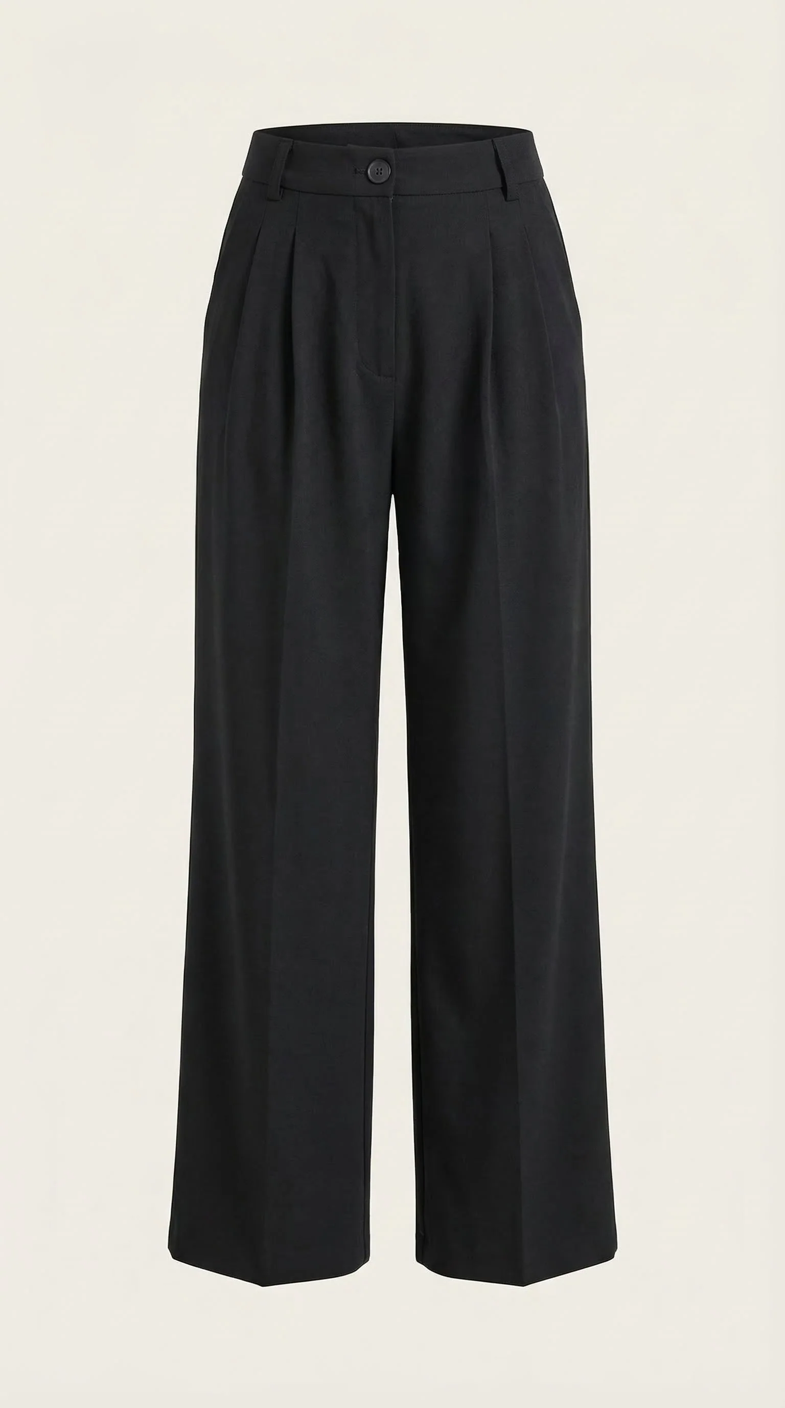 High Waist Stoffhose
