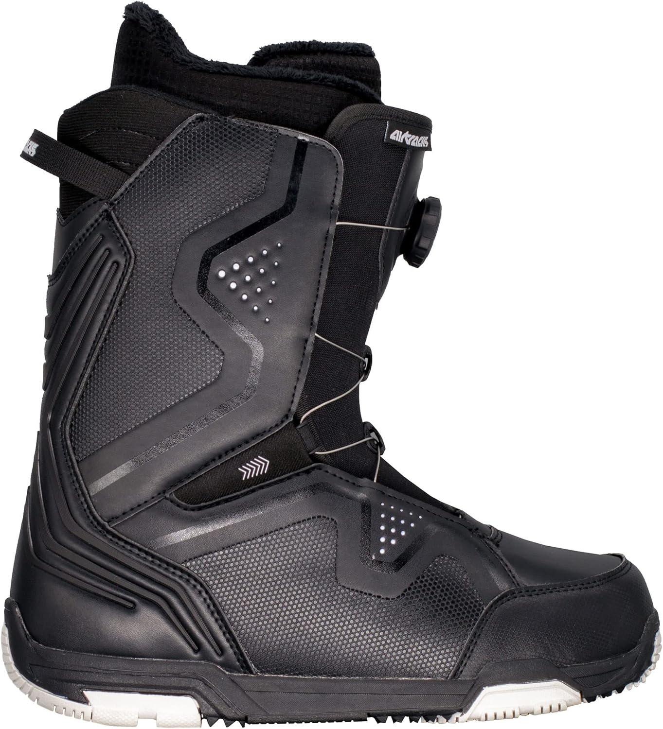 Airtracks Herren Snowboard Boots Strong ATOP Snowboardschuhe - QL Snowboardboots - Schwarz