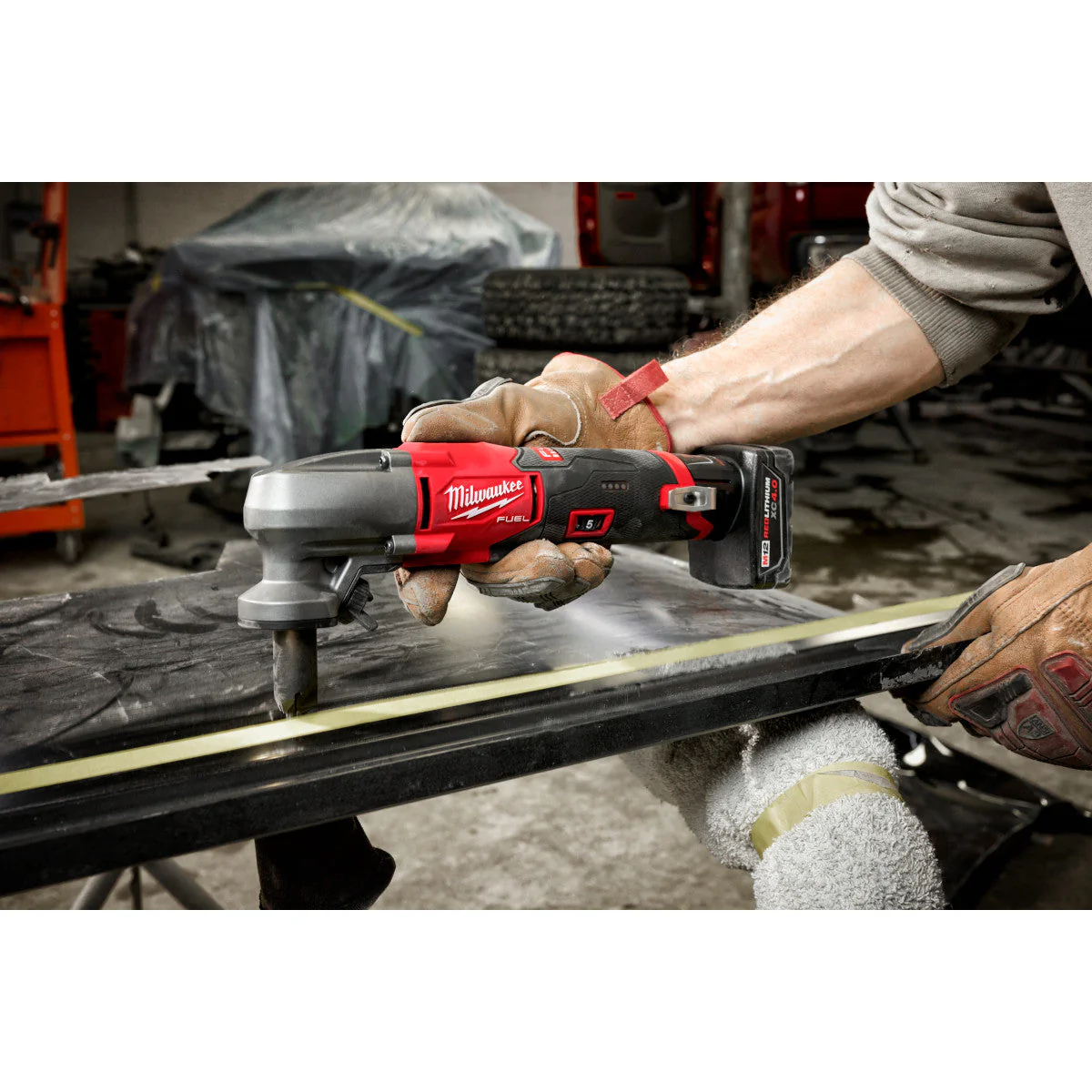 2025 Milwaukee 2476-20 - Variabele Snelheid 16 GA M12 FUEL? Schaar