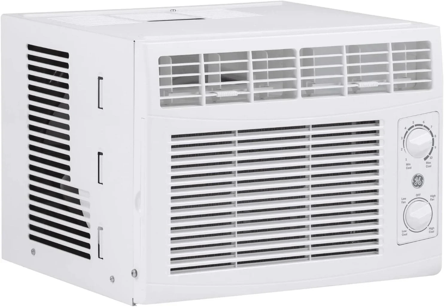 GE Window Air Conditioner Unit 6,000 BTU for Small Rooms up to 250 sq ft. with Adjustable Fan
