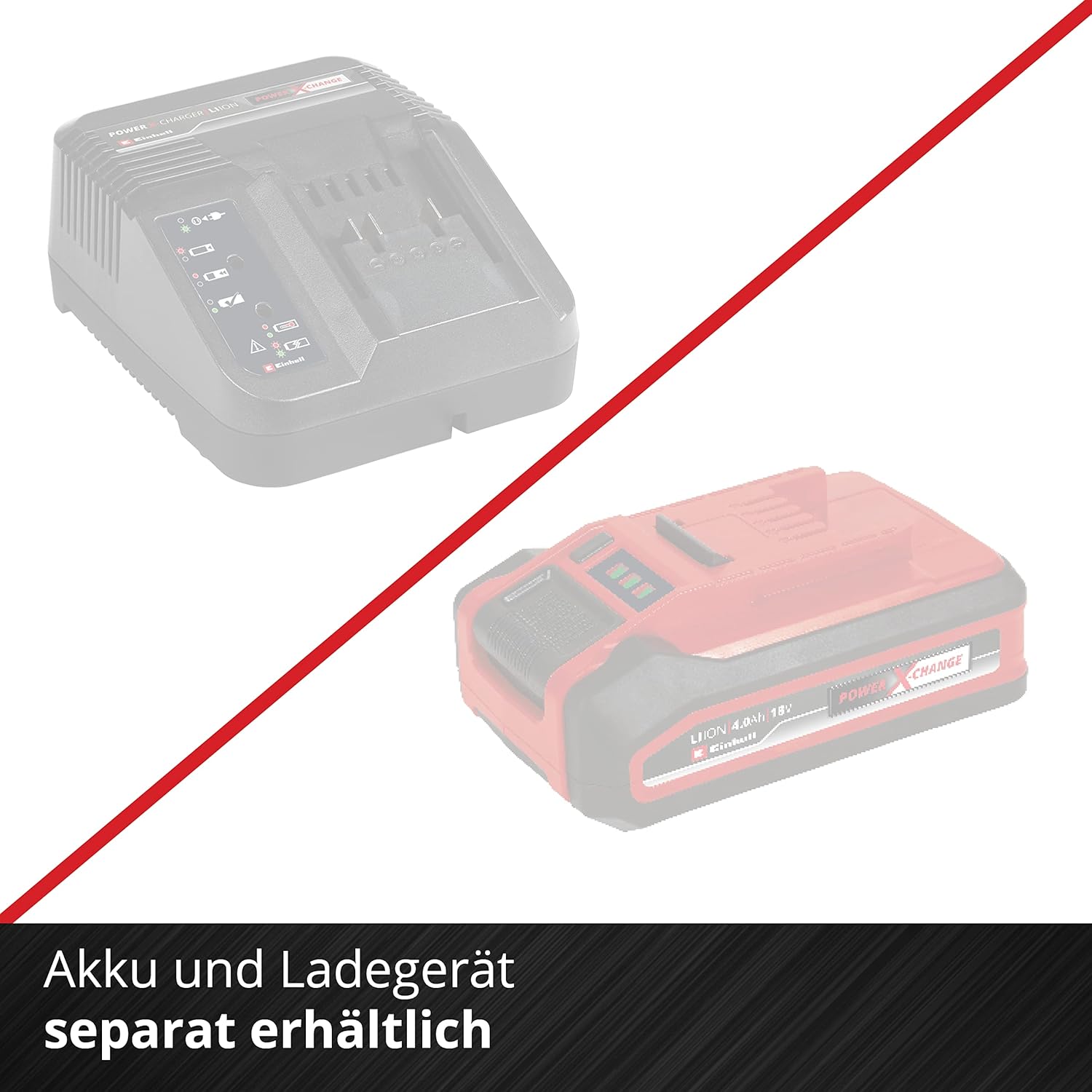Einhell Akku-Vertikutierer-Lüfter GE-SA 36/35 Li-Solo Power X-Change (Li-Ion, 36 V, bürstenloser Motor, 35cm Messerwalze, 28L Fangsack, einstellbare Arbeitstiefe, ohne Akku  und  Ladegerät)