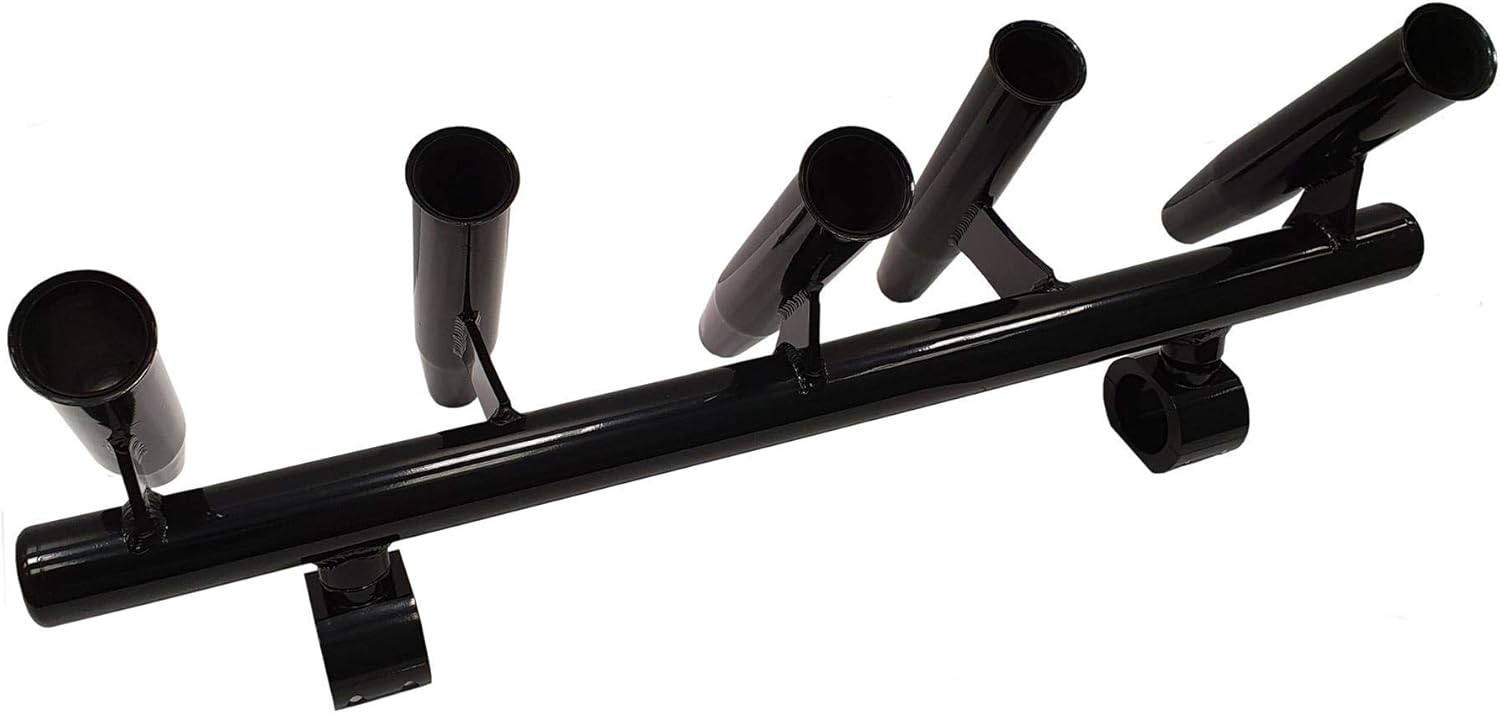 Black 5 Angelrutenhalter/Halterung für Bootsturm, T-Top