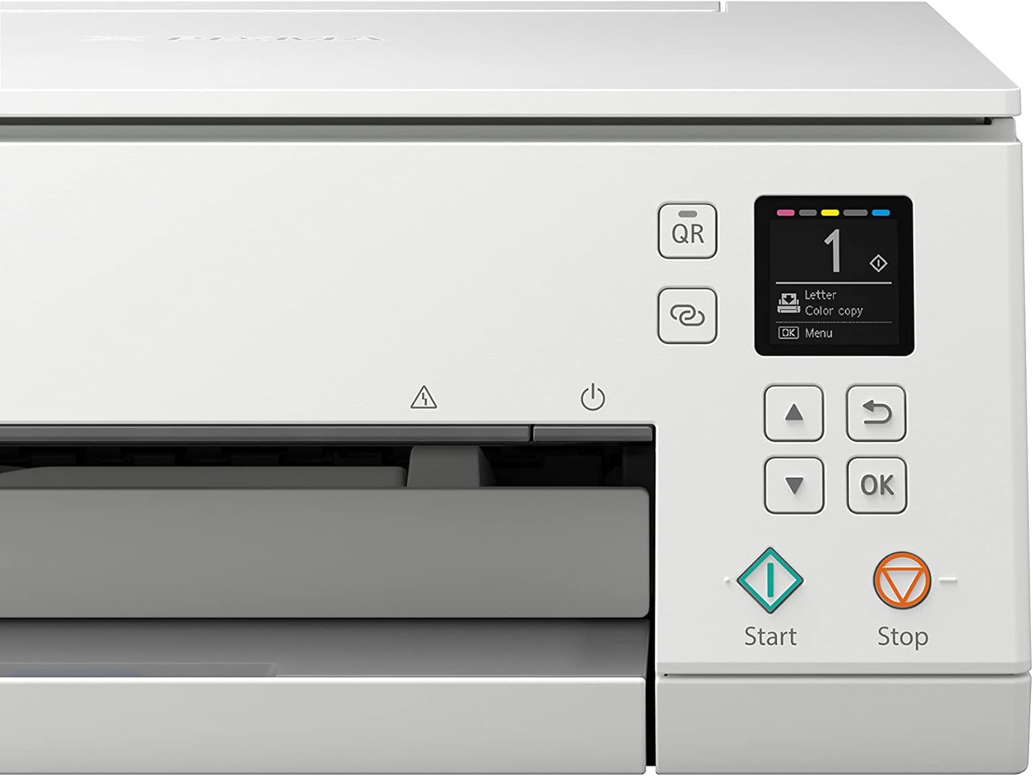 Canon PIXMA TS6350a Drucker Farbtintenstrahl Multifunktionsgerät DIN A4 (Fotodrucker, Scanner, Kopierer, OLED, 4.800x1.200 dpi, USB, WLAN, 5 separate Tinten, Duplexdruck, 2 Papierzuführungen), schwarz