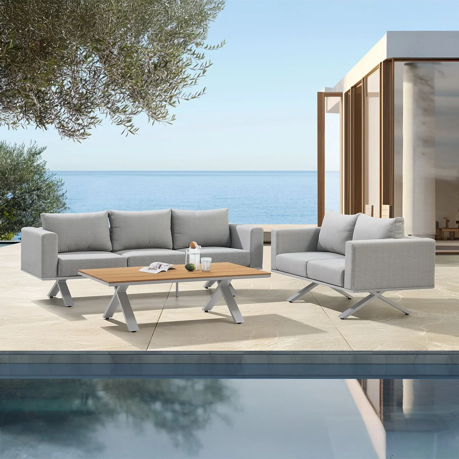 2025 Conjunto de mobiliario de jardín premium Alexandria
