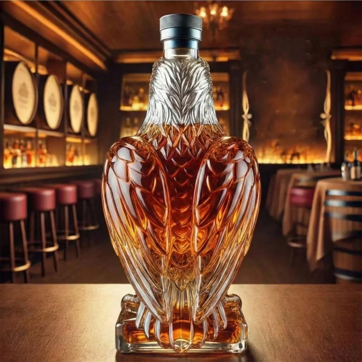 Rebellischer Whiskey-Dekanter