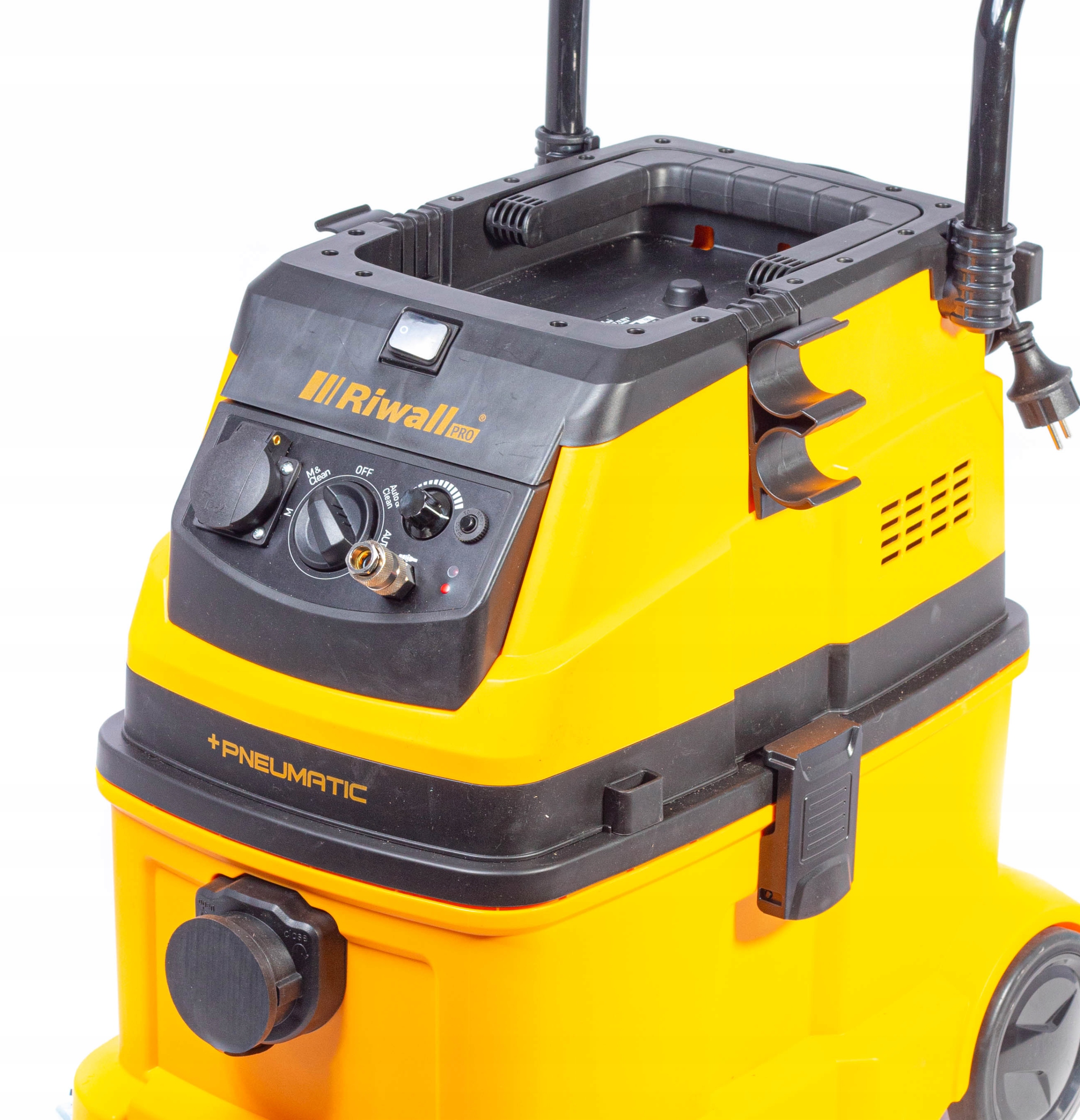 Bezpyłowy Odkurzacz przemysłowy Riwall dr Gnot AUTOMATYCZNY OTRZĄSACZ +PNEU