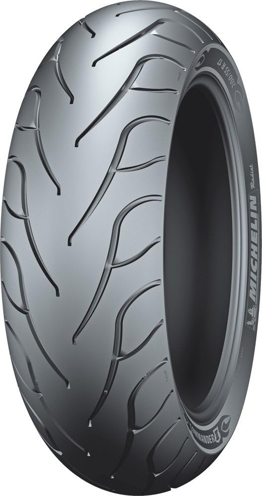 Michelin Commander II Cruiser Tire – 180/65-16 81H, Long-Lasting Stability & Wet Grip