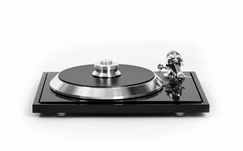 EAT C-Sharp Turntable With Jo No 5 Cart And Clear Dustcover