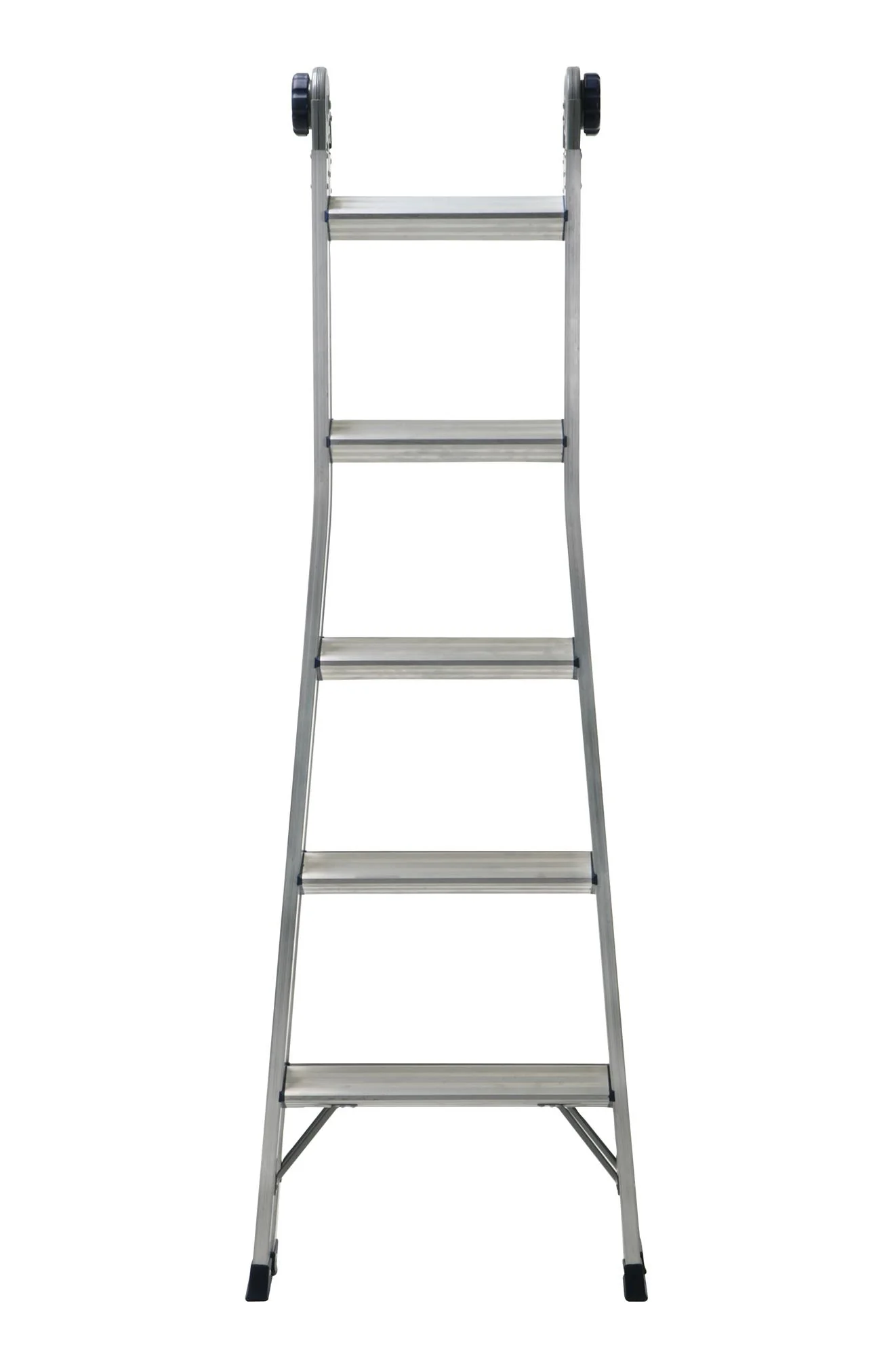 2-in-1 Trap- en Uitklapladder, Bereik 2,64 m