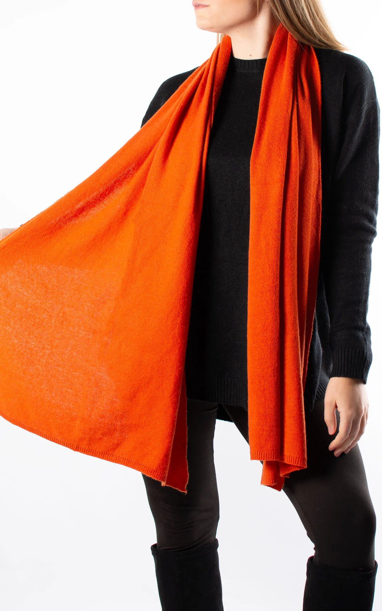 Scarf | Plain | Orange