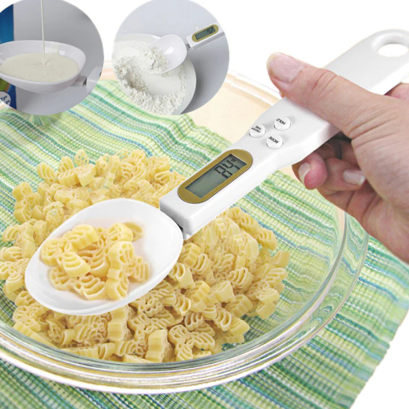 Digital Measuring Spoon Scale with LCD Display �?Precision Kitchen Scale for Coffee, Baking & Meal Prep