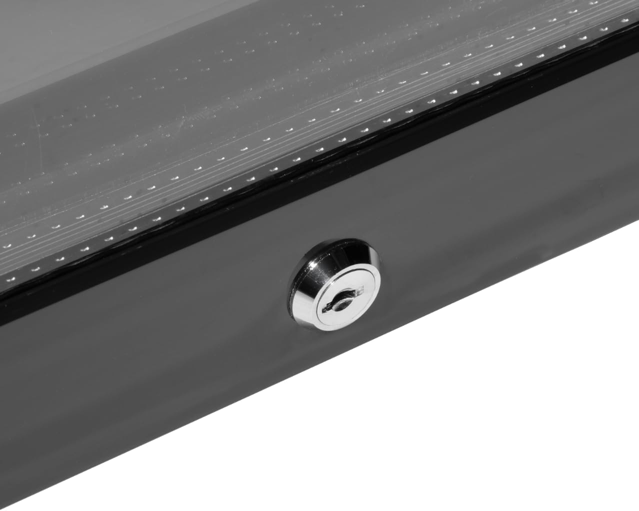 METRO Professional Réfrigérateur à boissons GSC2125B, métal/verre, 54.5 x 54 x 84 cm, 118 L, refroidissement statique par air, avec serrure, noir