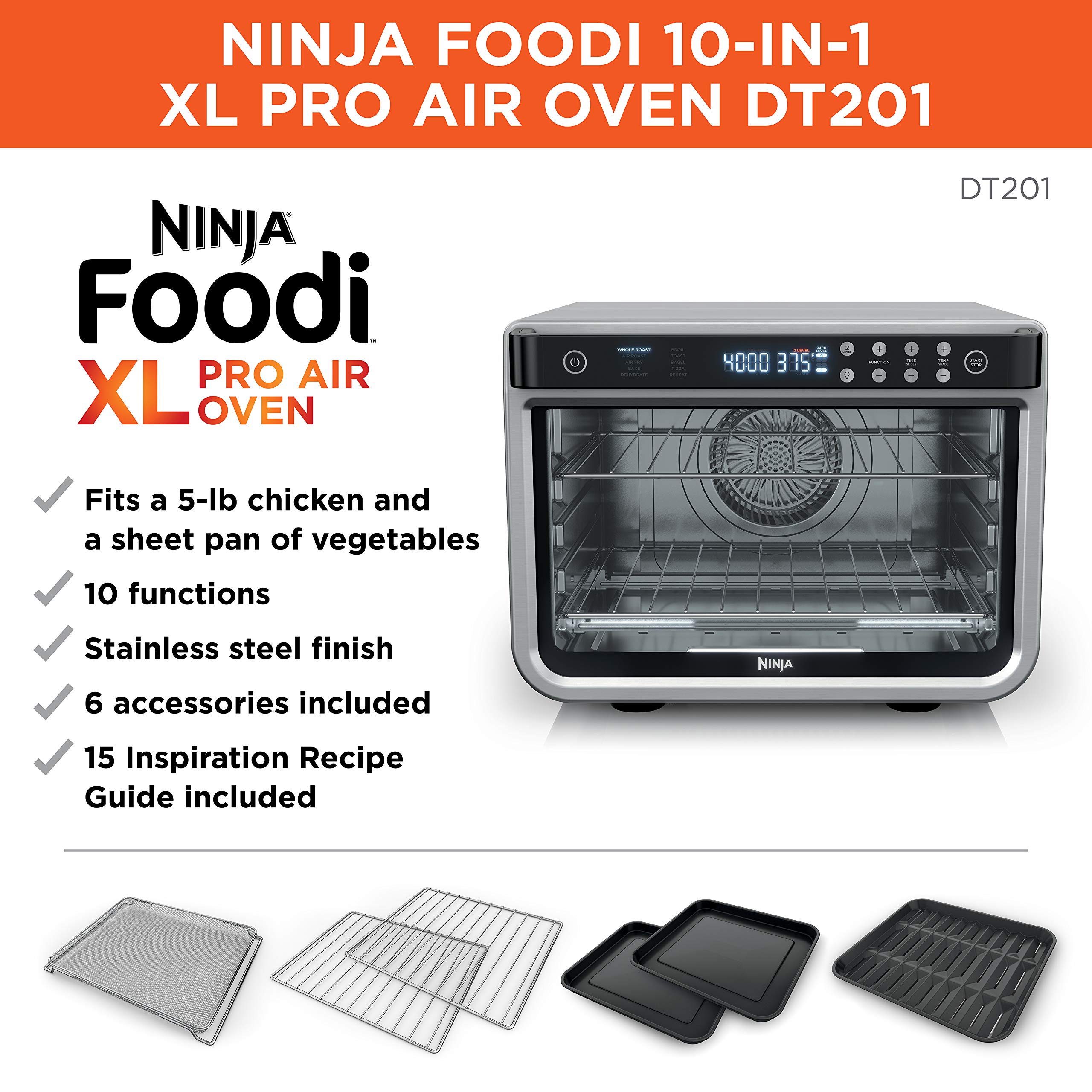 Ninja DT201 Countertop Convection Dehydrate