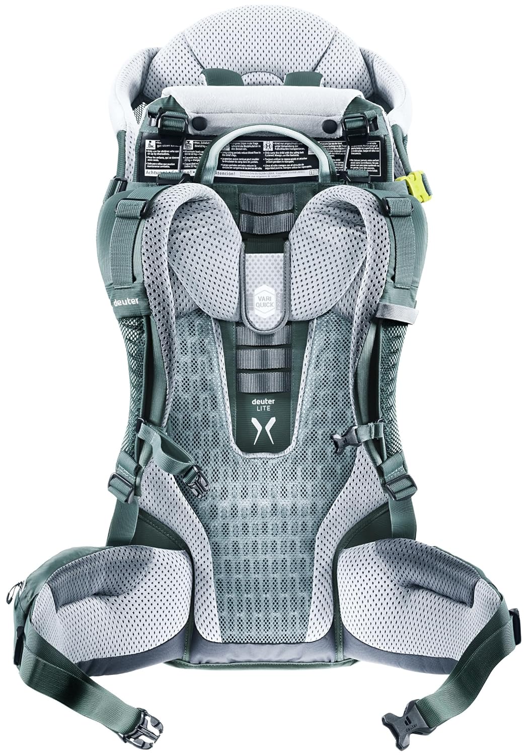 deuter Kid Comfort Active leichte Kindertrage, 12 L, teal