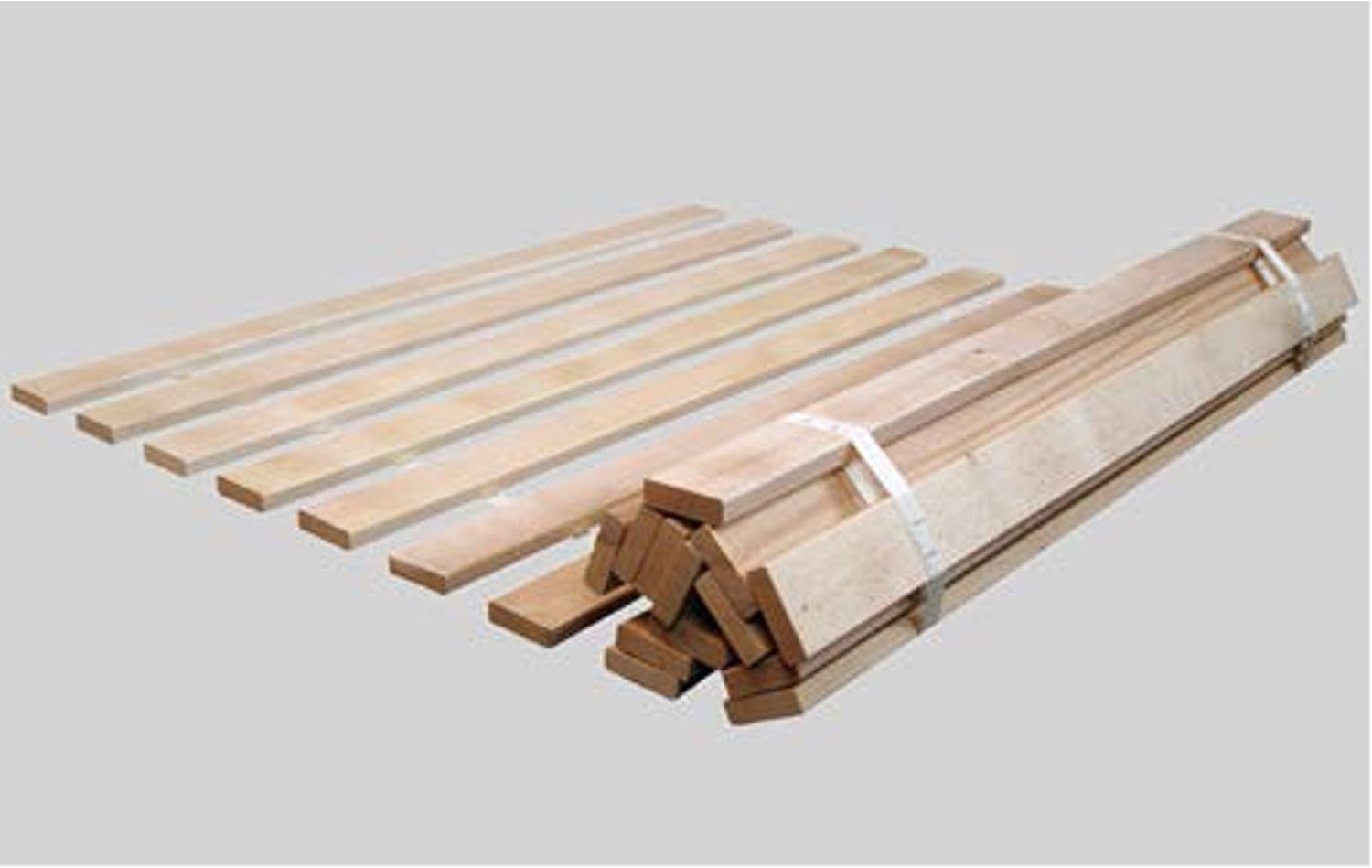 DICO 2er Stapelbett Massivholz mit Rollrost Größe 90x200 cm 01 Kernbuche geölt