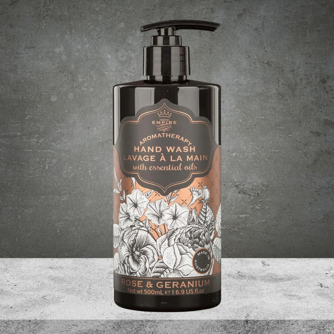 Botanical Rose & Geranium Hand Wash 500ml