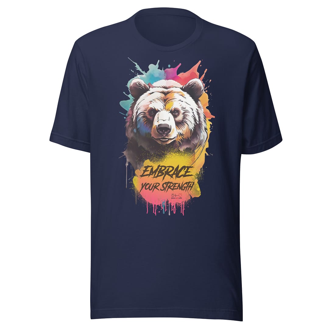Embrace Your Strength �?Bella + Canvas Tee