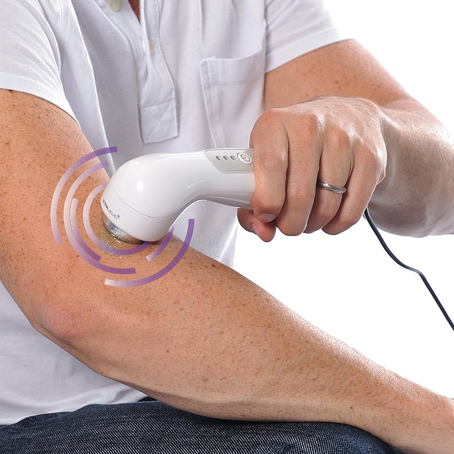 Revitive Ultraschall-Therapie: Lindert Schmerzen bei muskulären Verletzungen, Beschwerden und Zerrungen. Ideales Ultraschall Handgerät für Zuhause