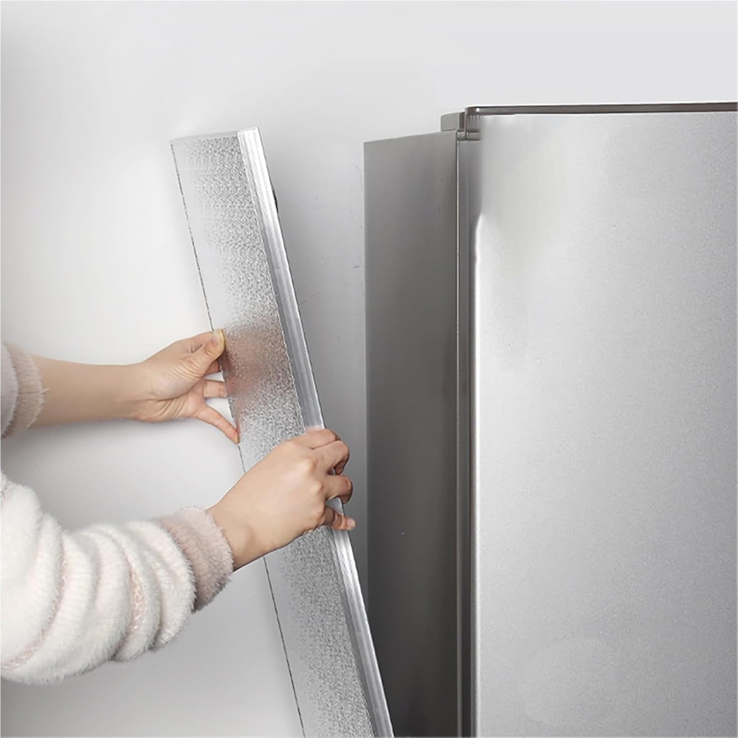 Generisch Hochtemperatur-Spritzschutz für die Küche - 20/40/60/80/90/120 cm Kühlschrank-Isolierplatte für Kaffeemaschinen und Thermoskannen, Kühlschrankschutz (50 cm x 40 cm)