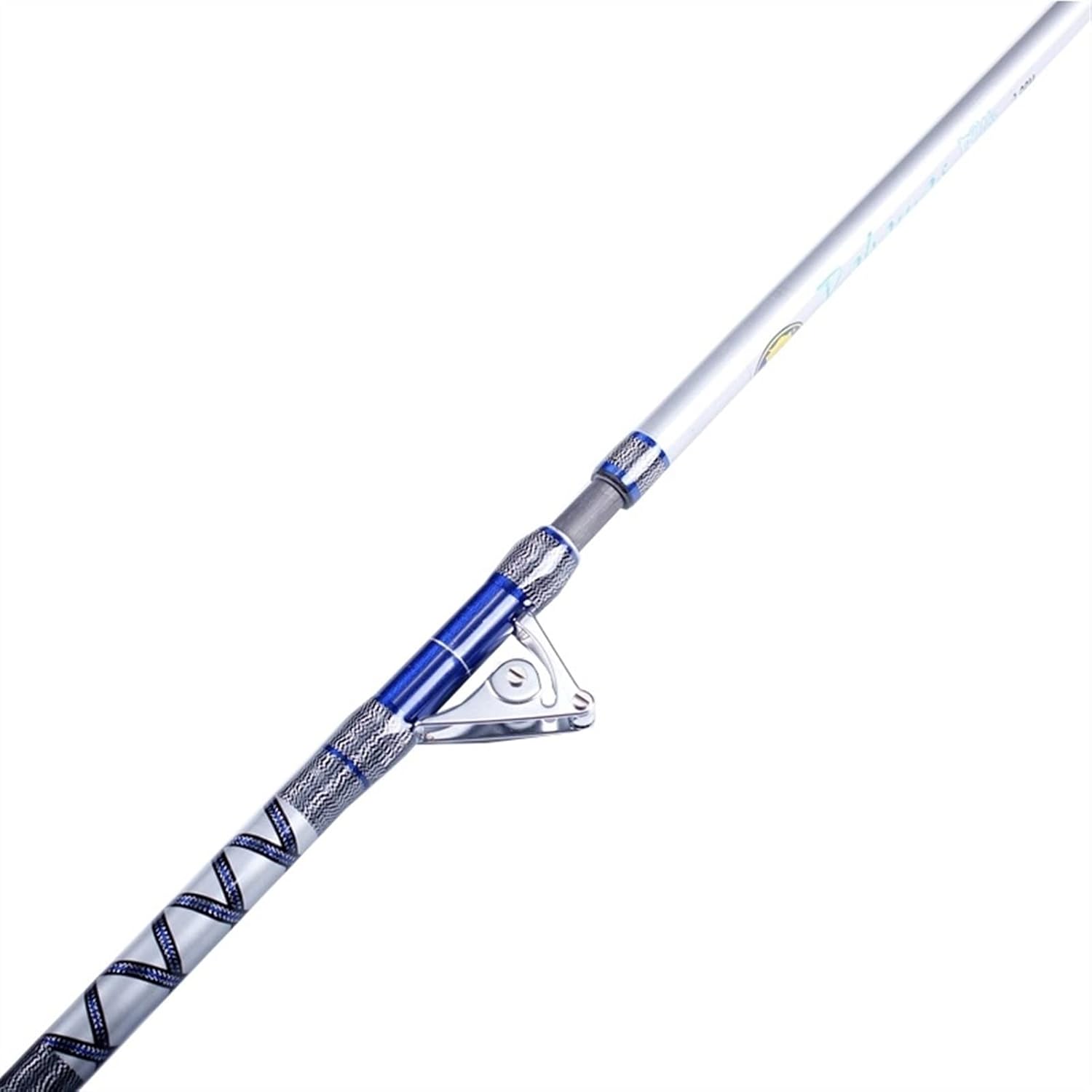 Angelrute Panfish Angelrute Schwerlastboot Angelrute 1,98 m / 2,1 m Trollingstange mit Rollenführungen Salzwasserstange aus Kohlenstoff für Baitcasting