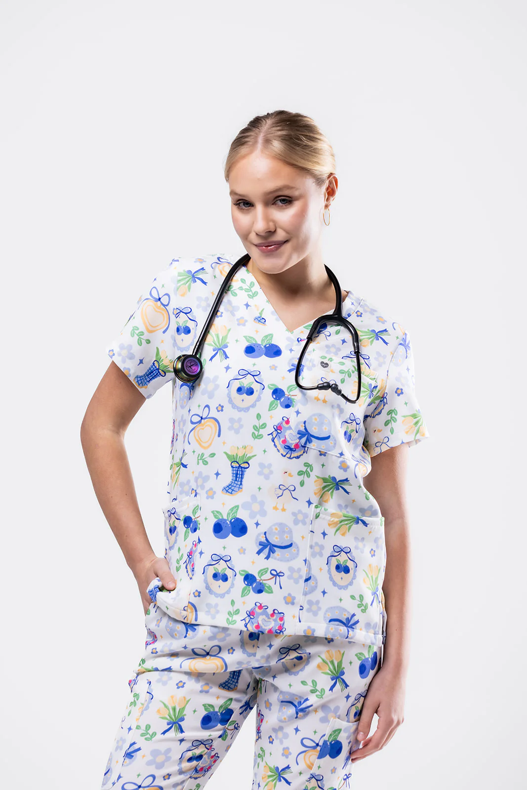 Coquette Scrub Set
