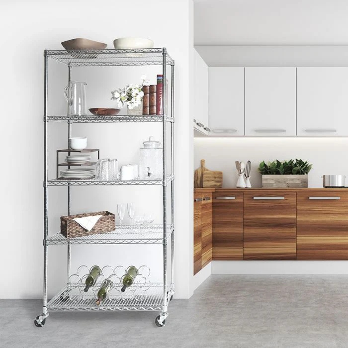 2025 UltraDurable? 5-laags NSF-stalen rek