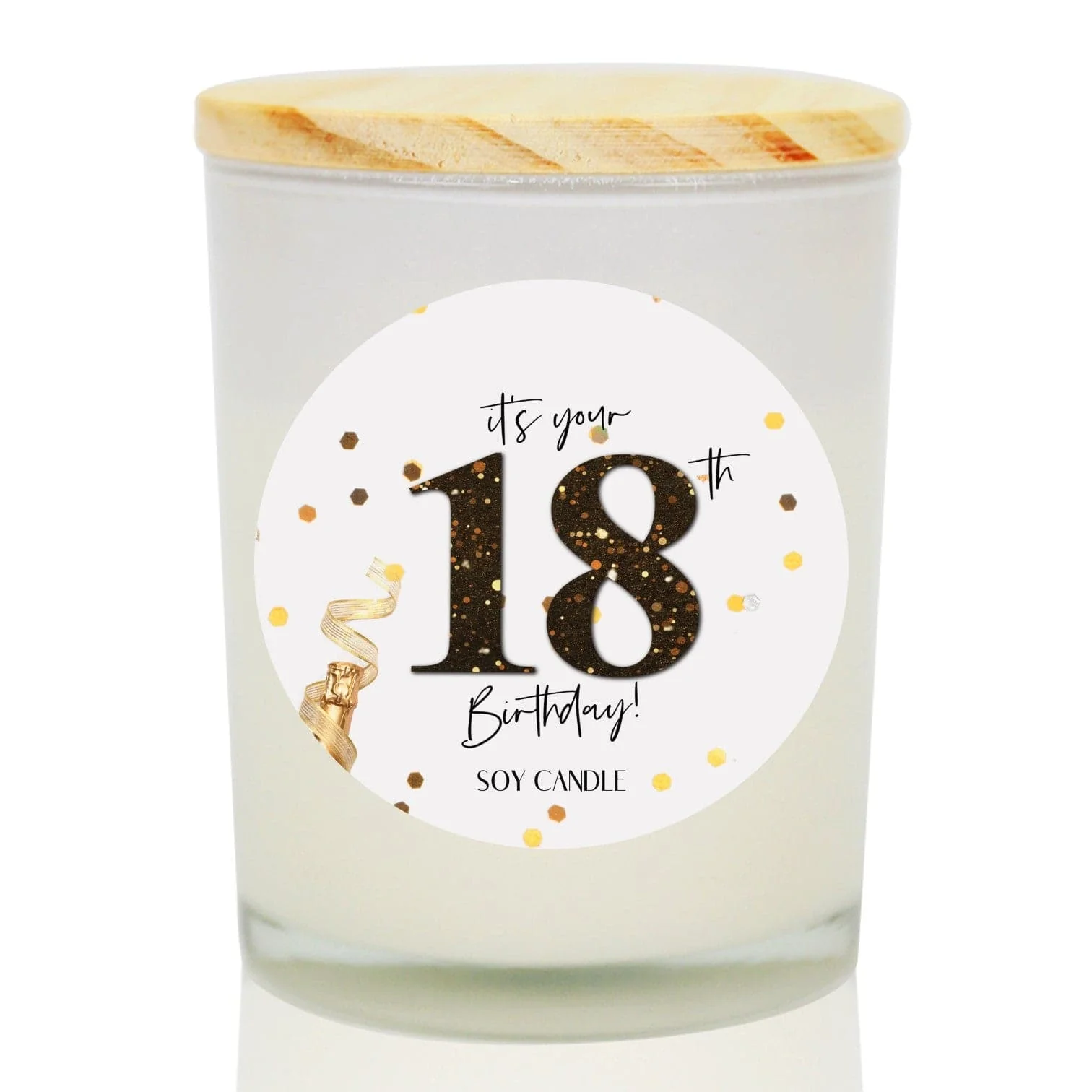 18th Birthday Soy Candle